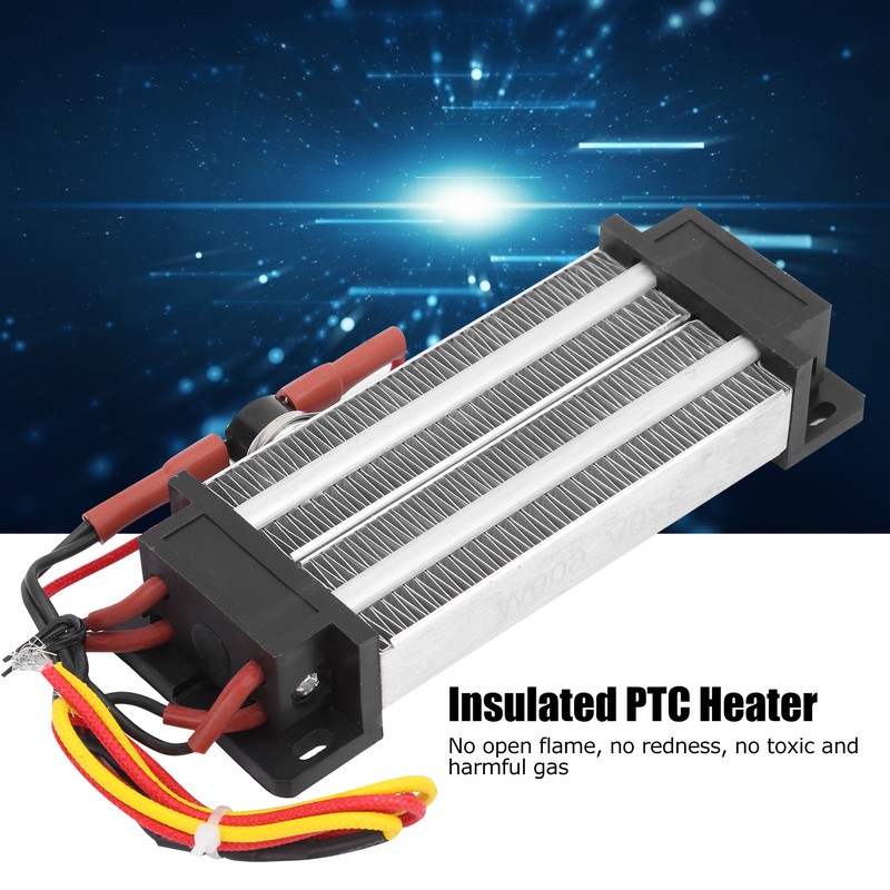 Insulated PTC Heater Electric Ceramic Thermostatic Heating Parts AC 220V