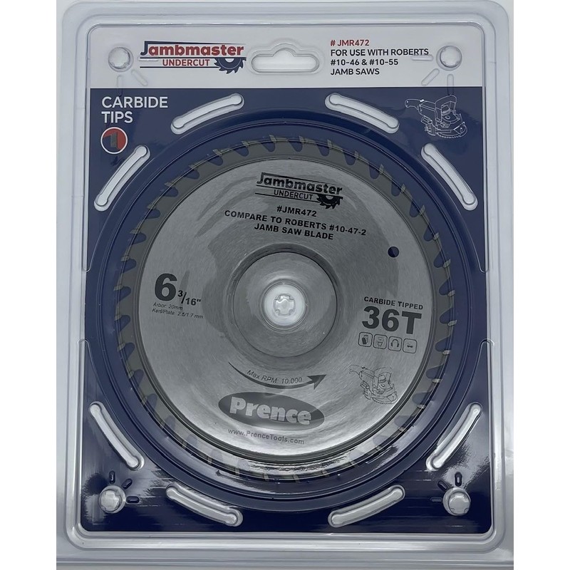 Jambmaster JMR472 Undercut Jamb Saw Blade Comparable to Roberts 10-47-2