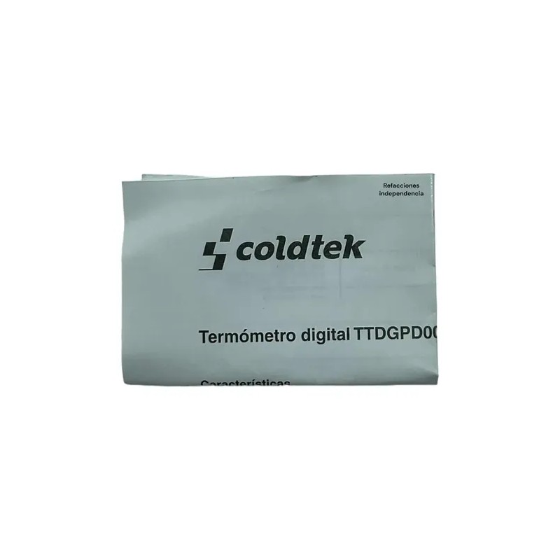 Termómetro Digital Para Refrigeración Con Sonda