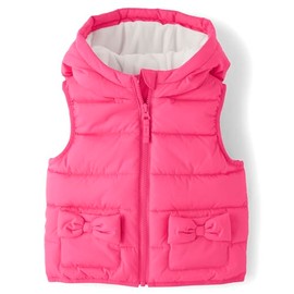 Gymboree,and Toddler Puffer Vest,Pink,2T