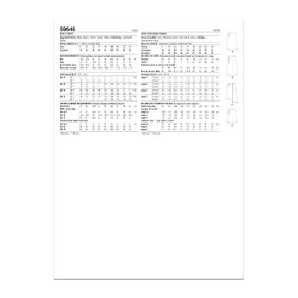 Simplicity Misses' Skirts Sewing Pattern Kit, Code S9648, Sizes 8-10-12-14-16, Multicolor