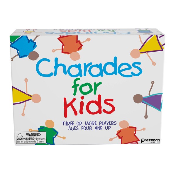 Pressman Charades for Kids -- The 'No Reading Required' Family Game, 5"