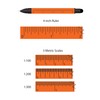 Monteverde USA One Touch Tool Pen, Ballpoint Pen, Orange (MV35295)