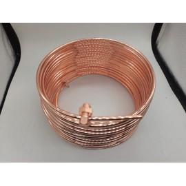 HIBUMFX Soft ANNEALED Ground Wire Solid Copper Bond Grounding Conductor 4 AWG 50 FEET Copper Clad Cables Electronic Wire Cable Electrics DIY (4 AWG 50 FEET, Copper Bonded)