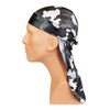Tyche Silky Durag Royal Silky Collection Ultra Stretch Black and