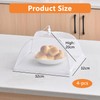 POPAPIE Fly Cover 4 Pieces Food Cover Foldable 32 ×