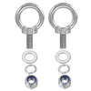PATIKIL M12 x 25mm Eye Bolt with Nut, 2 Pack