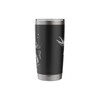 Pike Fishing Predatory Fish Splash Art Stainless Steel Insulated Tumbler