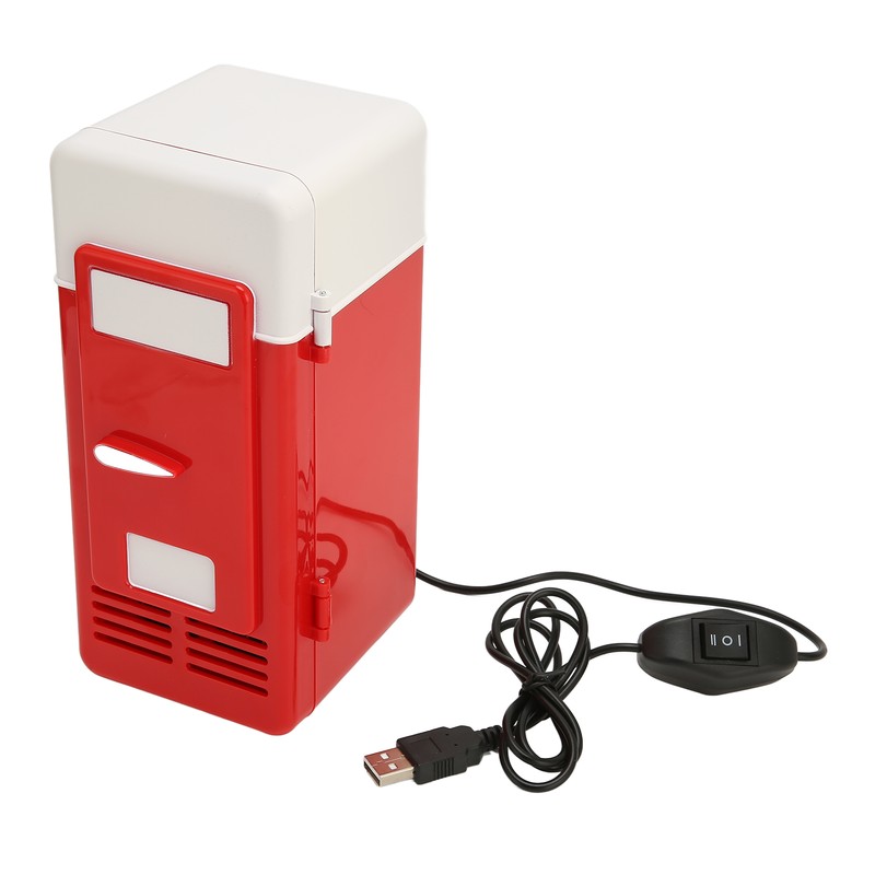USB Fridge Insulated Cooling Small Portable Low Decibel Energy Saving