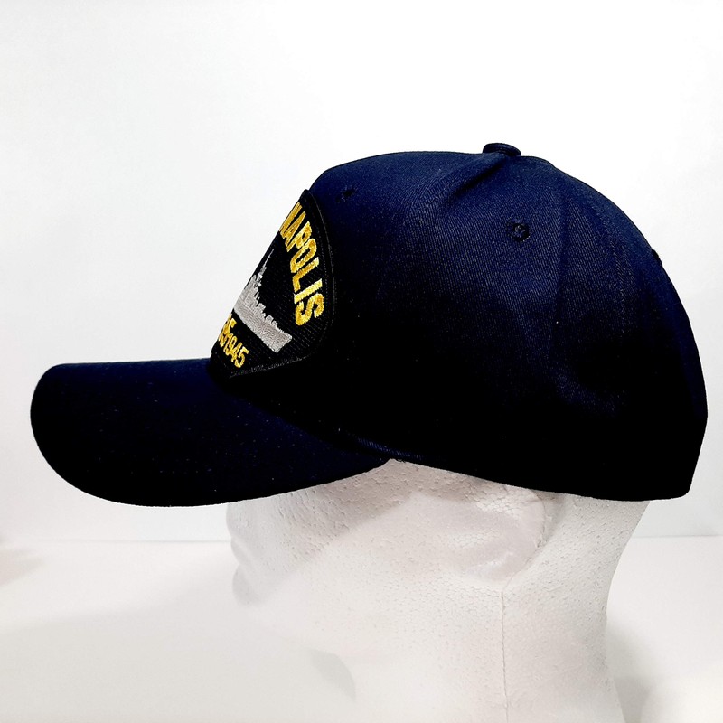 EAGLE CREST USS Indianapolis CA-35 Embroidered Patch Cap Baseball Hat