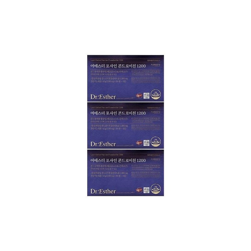 에스더포뮬러 Esther Formula Yeo Esther Fossain Chondroitin 1200 700mg x