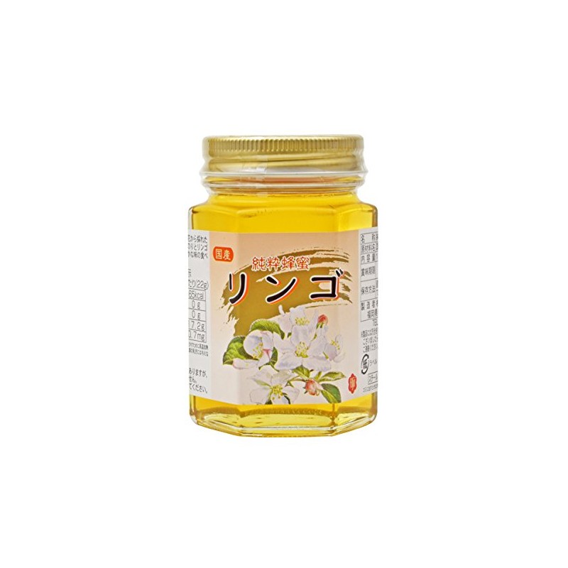 Fujii Apiary Japanese Apple Honey, 6.3 oz (180 g)