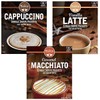 Cafe Tastlé Cappuccino, Vanilla Latte, Caramel Macchiato, 120 Piece Variety