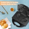 FineMade Taiyaki Fish Waffle Maker Machine with Non Stick Cooking