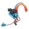 45A RC ESC Blue Brushless Electronic Speed Controller Waterproof Powerful