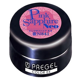 PRE GEL Color EX Pink Sapphire NEO841 0.1 oz (3 g) UV/LED Compatible