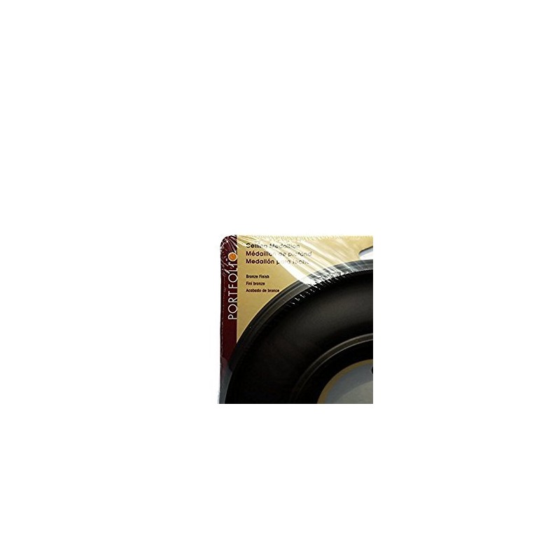 Portfolio 10 Inch Composite Ceiling Medallion, Bronze Color Finish