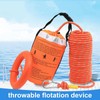 Rescue Rope Kit,881.85 Lbs Lifesaving Throw Bag - Water-Resistant, Multi-Purpose