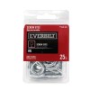 Everbilt #6 Zinc-Plated Lag Screw Eyes Bolt Hooks (25-Pack) 803672