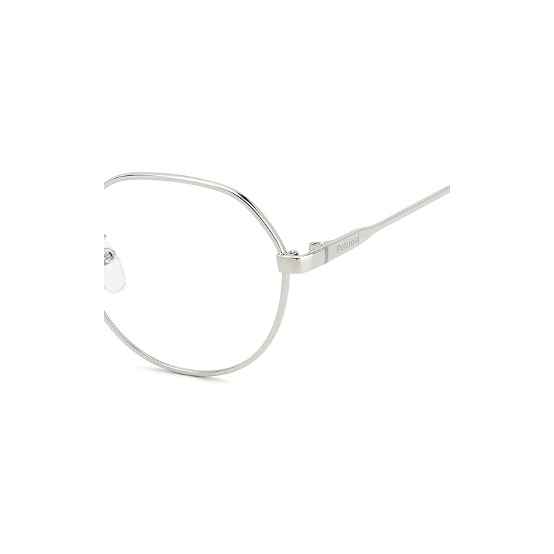 POLAROID Model PLD D490/G Ladies Oval Metal Eyeglass Frame (Includes