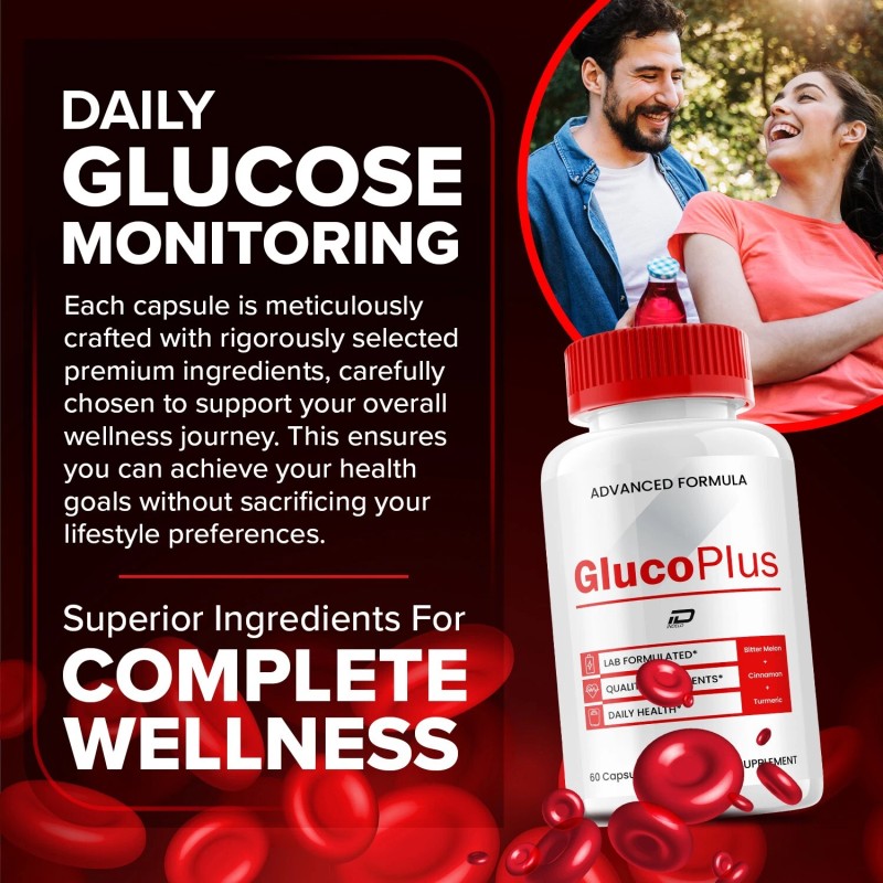 Gluco Plus (5 Pack) GlucoPlus Capsules – Gluco Plus All