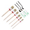 13PCS/Set Car Cleaning Detailing Brush Set Reusable Flexible for Washing