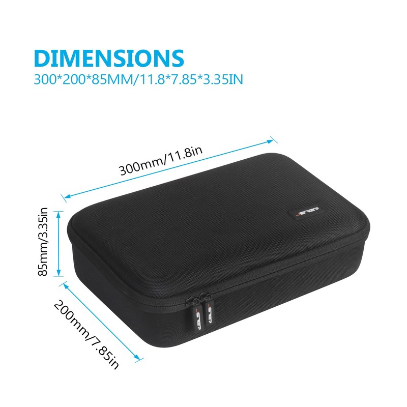 JSVER Case for DJI Mini 4 Pro/Mini 3 Pro, Carry