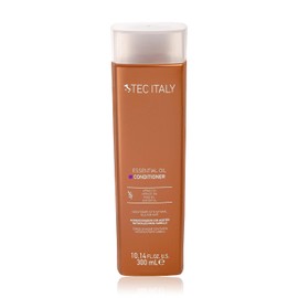 TEC ITALY Essential Oil Acondicionador 300 ml – Tratamiento con Aceites Naturales para Humectación Profunda, Suavidad y Brillo – Controla Frizz, Desenreda y Sella Puntas – Acondicionador Profesional para Cabello Seco o Dañado