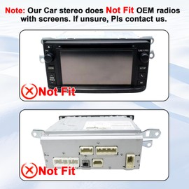 9 Inch IPS Touchscreen Linux Car Stereo for Toyota Corolla 2009-2013 with Wireless CarPlay & Android Auto Car Radio, Support Bluetooth, FM Radio, Backup Camera, SWC, Dual USB