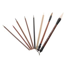 NUOBESTY 1set Calligraphy Pens for Traditional Chinese Painting and Japanese Drawing Brush Pens for Calligraphy for Beginners and Art Enthusiasts Kit