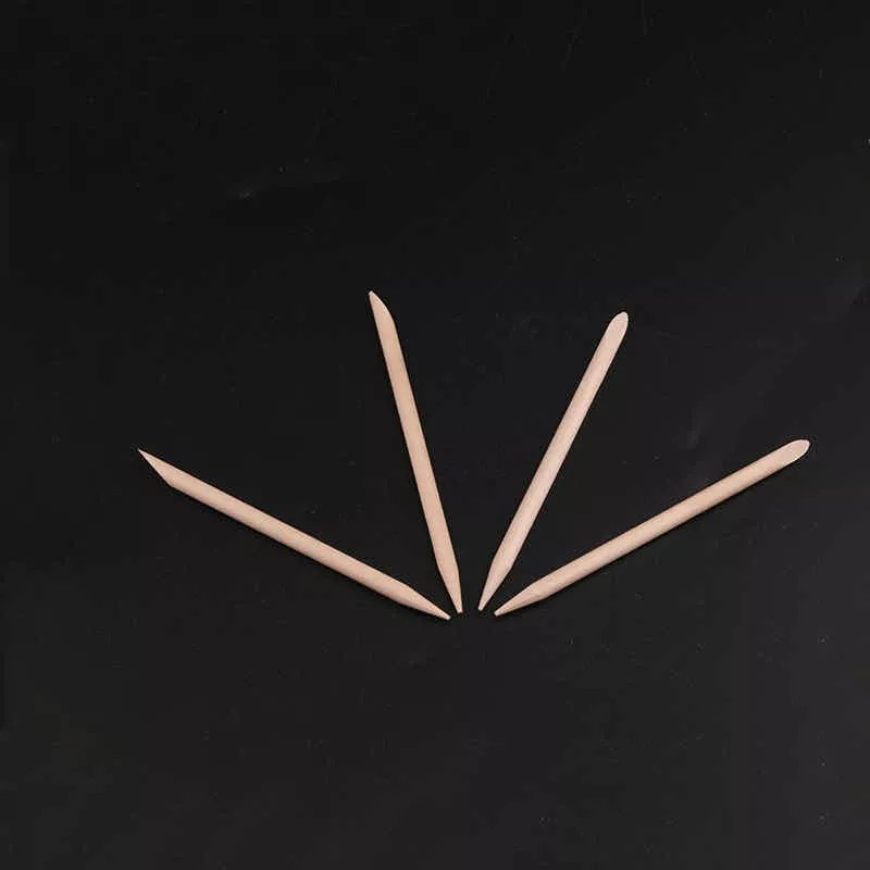 Ninguna Palitos De Naranjo Para Uñas 100 Piezas Manicure Pedicure