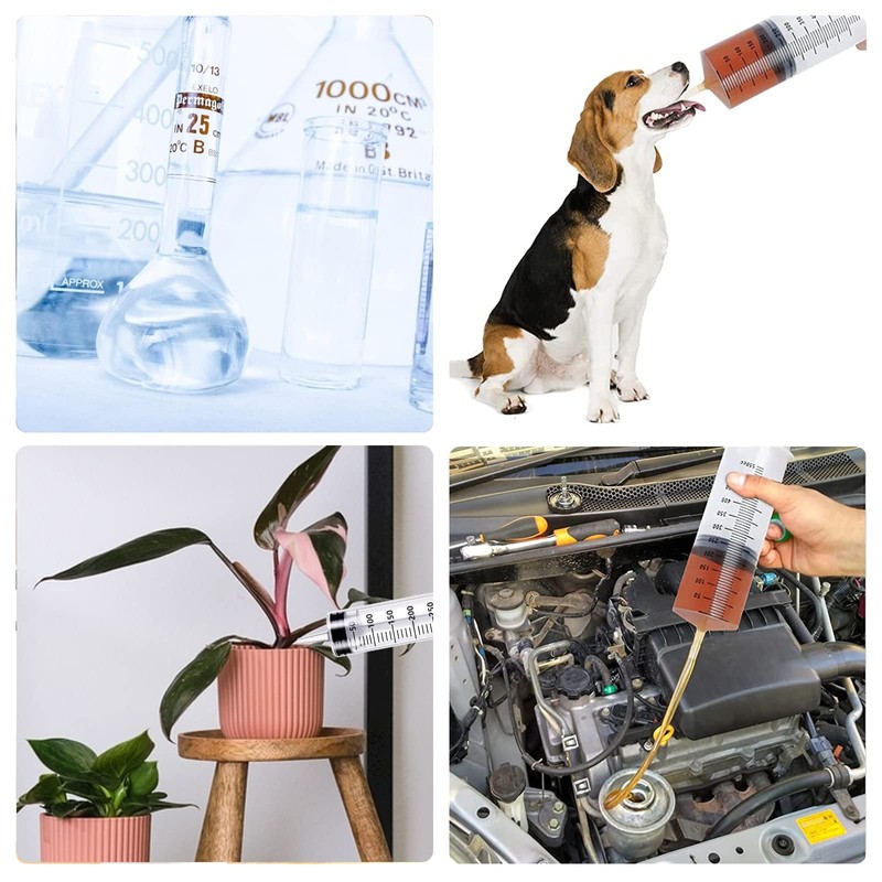 シリンジ 大容量 300ml プラスチック 注射器 大型 針なし 犬 猫 ペット