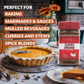 Eastanbul Ground Cloves, 6oz, Ground Cloves Powder AKA Clavo de Olor Molido, Finely Grounded, Perfect for Baking, Tea & Much More, Vegan, Natural, Gluten Free, Non-GMO