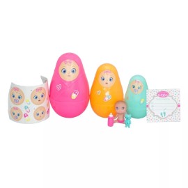 JC Toys NEW! Lil' Cutesies 2" Petites Posable Mini Nesting Dolls by Berenguer
