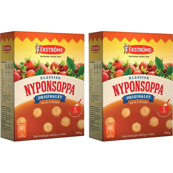 Ekstroms Nyponsoppa (Rose Hip Soup) 730 g / 25.7 oz - 2-Pack