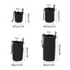 PATIKIL Camera Lens Bag Set, 4 Pcs Drawstring Lens Pouch