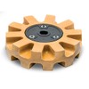 Eastwood Rubber Eraser Wheel with Hub for Pneumatic Rotary Removal Tool
