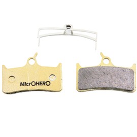 MicrOHERO 高性能 ディスクブレーキパッド MTB シマノ M03 M04 互換 XT BR-M755用 パッド (メタルパッド BP-M010)
