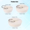BOXOB 3pcs 3 Sizes Sink Drain Stoppers, Rubber Sink Plugs