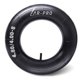 AR-PRO 4.80/4.00-8" Heavy Duty Inner Tube with TR-13 Straight Valve Stem for Wheelbarrows, Wagons, Mowers, Hand Trucks and More Graden Carts (1-Pack)