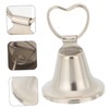 STOBAZA 10pcs Bell Table Card Decoration Hanging Bells Stand Wedding