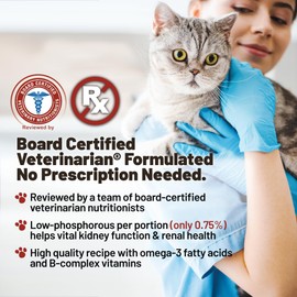 Dave's Pet Food Renal Cat Treats for Cat Kidney Support, (New Recipe!) Semi-Moist Healthy Treats with Kidney Support for Cats, Made in USA (1 Pack)