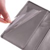 GNEGNI PU Leather Checkbook Cover for Men and Women, Slim
