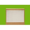 5.5" x 10" Clear Packing List Back Side Loading Plain