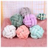 Hava Kolari Knot Pillow, Knot Cushion, Plush Cushion, Soft Knotted