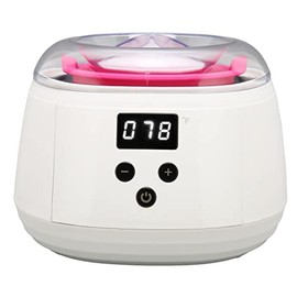 Kadimendium Máquina Calentadora de Cera, Calentador Eléctrico de Cera Dura de Aluminio Profesional Seguro de Moda para Mujeres para el Hogar (Enchufe estadounidense)