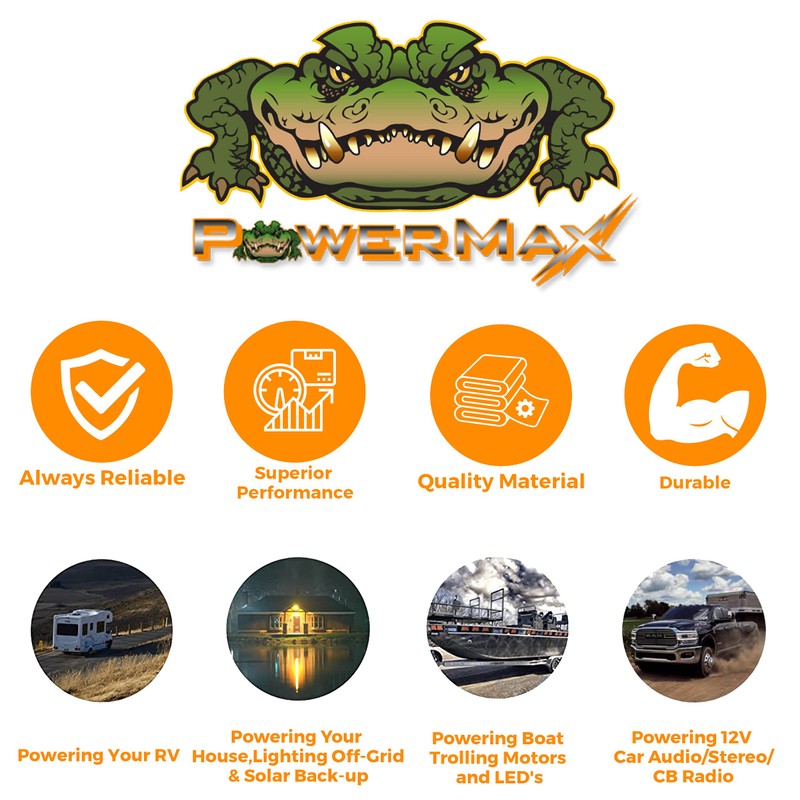 PowerMax PMTS-30 30 Amp Automatic Transfer Switch with 12 Volt