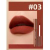 Q Set De Lápiz Labial Mate Con 5/10 Colores, Brillo