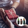 3 pezzi porta birra, cintura in pelle, per gli amanti