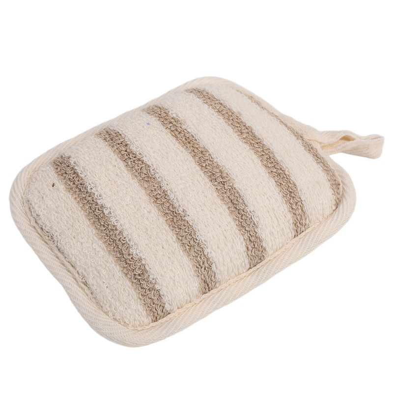 6pcs Exfoliating Sponge Pad Deep Cleaning Double Side Shower Scrubber